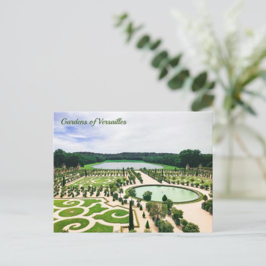 Tuinen van Versailles Briefkaart (Staand voorkant)