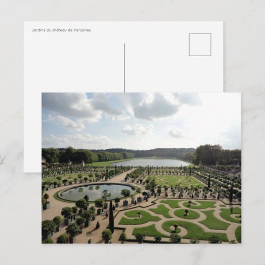 Tuinen van Versailles Briefkaart (Voorkant / Achterkant)