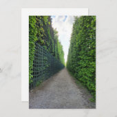 Tuinen van Versailles Foto Groeten Kaart (Voorkant / Achterkant)