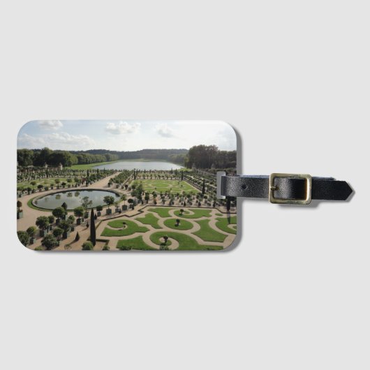 Tuinen van Versailles, Frankrijk Bagagelabel (Voorkant (horizontaal))