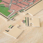 Tuinen van Versailles, herstelde Vintage 1920 Legpuzzel (Zijkant)