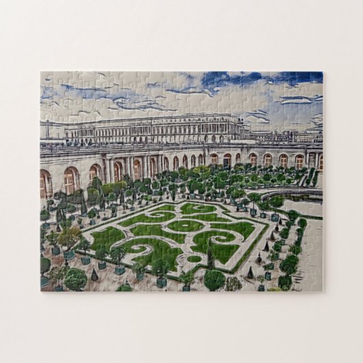 Tuinen van Versailles Legpuzzel (Horizontaal)