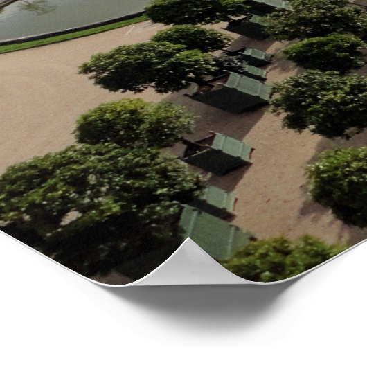 Tuinen van Versailles Poster (Hoek)