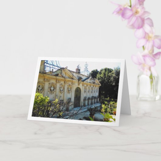 Tuinen van Villa Borghese, Rome, Italië Kaart (Orchidee)