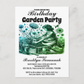 Tuinen Zachte Hand Tuinfeest Uitnodiging (Voorkant)