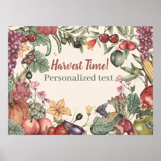 Tuinevenement Poster (Voorkant)