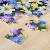 Tuinfavorieten met vlinder legpuzzel (Zijkant)