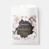 Tuinfee, betoverend verjaardagsfeest bedankzakje (Voorkant)
