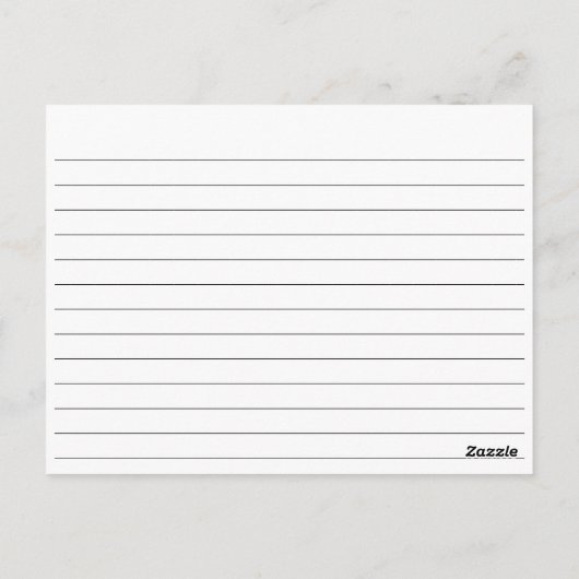 Tuinfeest, Bloemen en Lichten Recept Kaart (Achterkant)