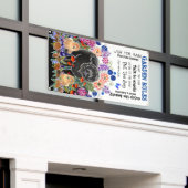 TUINFEEST chow tuinbanner 3'x5' Spandoek (Buitenkant Gebouw)