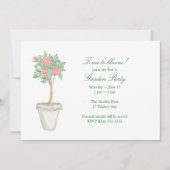 Tuinfeest Kaart (Voorkant)