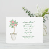 Tuinfeest Kaart (Staand voorkant)