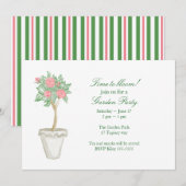 Tuinfeest Kaart (Voorkant / Achterkant)