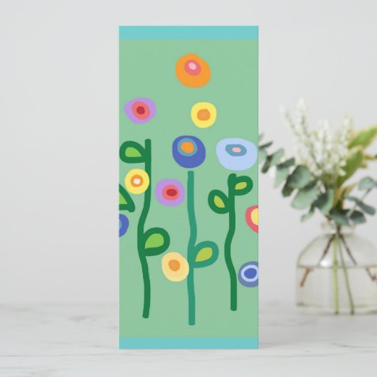 Tuinfeest Kaart (Staand voorkant)