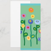 Tuinfeest Kaart (Voorkant / Achterkant)