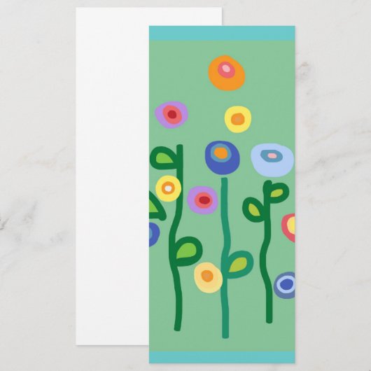 Tuinfeest Kaart (Voorkant / Achterkant)