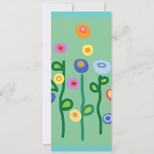 Tuinfeest Kaart (Voorkant)