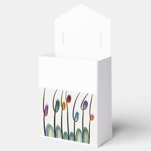 Tuinfeest of tuinbruiloft bedankdoosjes (Geopend)