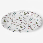 Tuinfeest Papieren Bordje (Gekanteld)