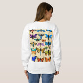 Tuinfeest T-shirt met vlinders (Achterkant volledig)