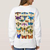 Tuinfeest T-shirt met vlinders (Achterkant)