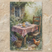 Tuinfeest Theemiddag Aquarel Legpuzzel