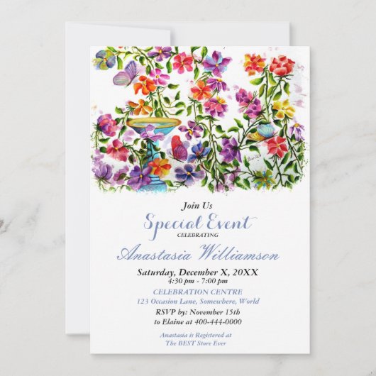 TUINFEEST UITNODIGING (Voorkant)