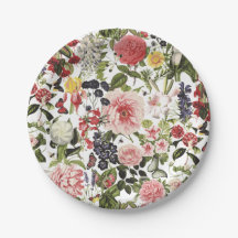 Tuinfeest Vintage Bloemmotief Groene Duim Verjaard