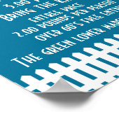 Tuinfete uitnodiging poster (Hoek)