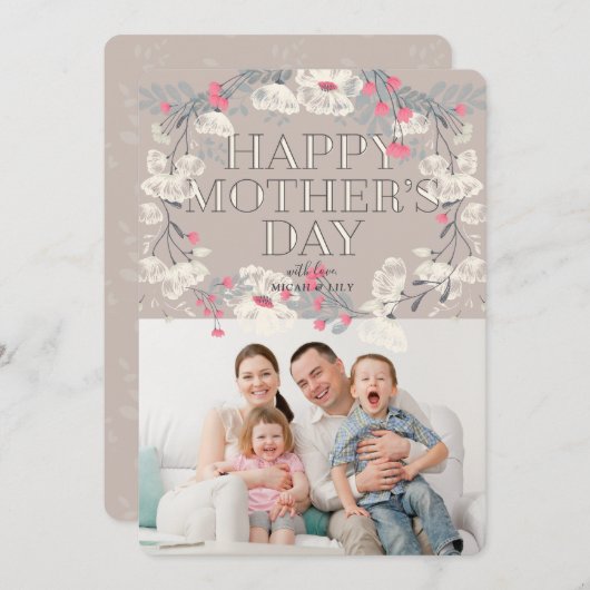 tuinfoto kaart (Voorkant / Achterkant)