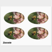 Tuinfoto Ovale Sticker (Vel)