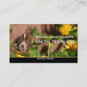 Tuinfotografie Dog en Butterfly Visitekaartje