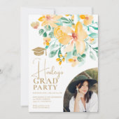 tuingeel groen afstuderen kaart (Voorkant)