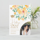 tuingeel groen afstuderen kaart (Staand voorkant)