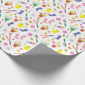 Tuingereedschap en apparatuur Fun Gardening Patter Cadeaupapier (Hoek)