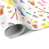 Tuingereedschap en apparatuur Fun Gardening Patter Cadeaupapier (Rol Hoek)