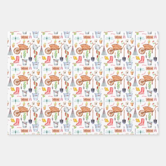 Tuingereedschap Inpakpapier Vel (Voorkant)