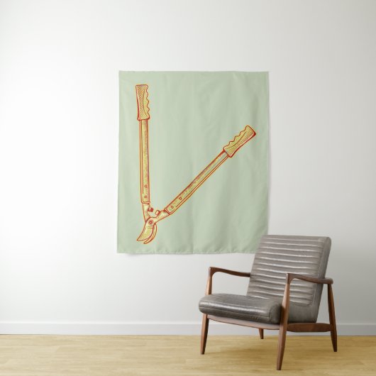 Tuingereedschap Loppers Wandkleed (In situ)