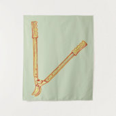 Tuingereedschap Loppers Wandkleed (Voorkant)