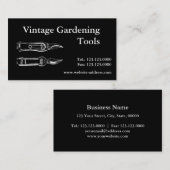  tuingereedschap Pruners B Visitekaartje (Voorkant / Achterkant)