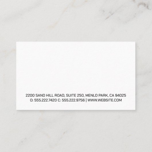 Tuingereedschap | Snijgras | Houten plank Visitekaartje (Achterkant)