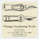 tuingereedschap Snoeiers Aangepaste Stickers (Voorkant)