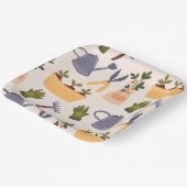 Tuingereedschap Tuinieren Verjaardagsfeest Papieren Bordje (Gebogen)