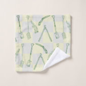 Tuingereedschappen Patroon Bad Handdoek (Wasdoekje)