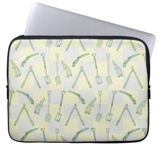 Tuingereedschappen Patroon Laptop Sleeve