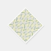 Tuingereedschappen Patroon Servet (Hoek)