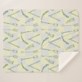 Tuingereedschappen Patroon Sherpa Deken (Voorkant (horizontaal))