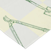 Tuingereedschappen Patroon Tafelkleed (Gekanteld)