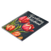  tuingitulpen notitieboek (Linkerzijde)