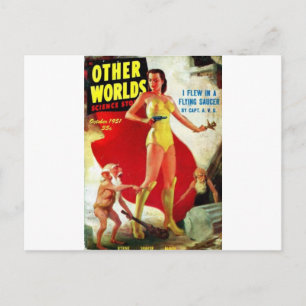 Tuingnomen bij het strand briefkaart